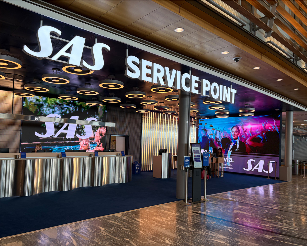 SAS Service Point at Arlanda