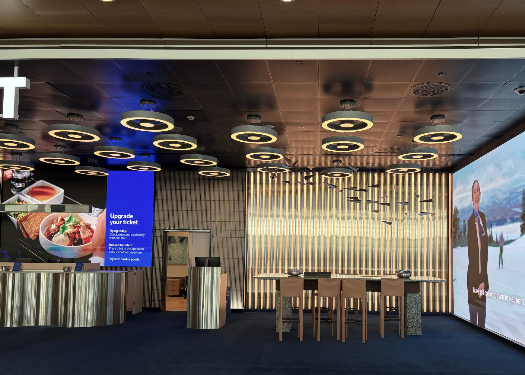 SAS Lounge & service point