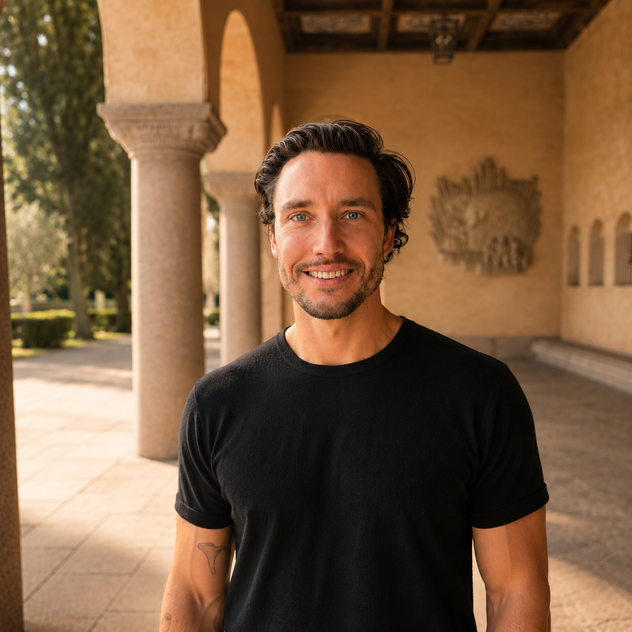 Portrait of Rasmus Brelid, founder of LID Studio